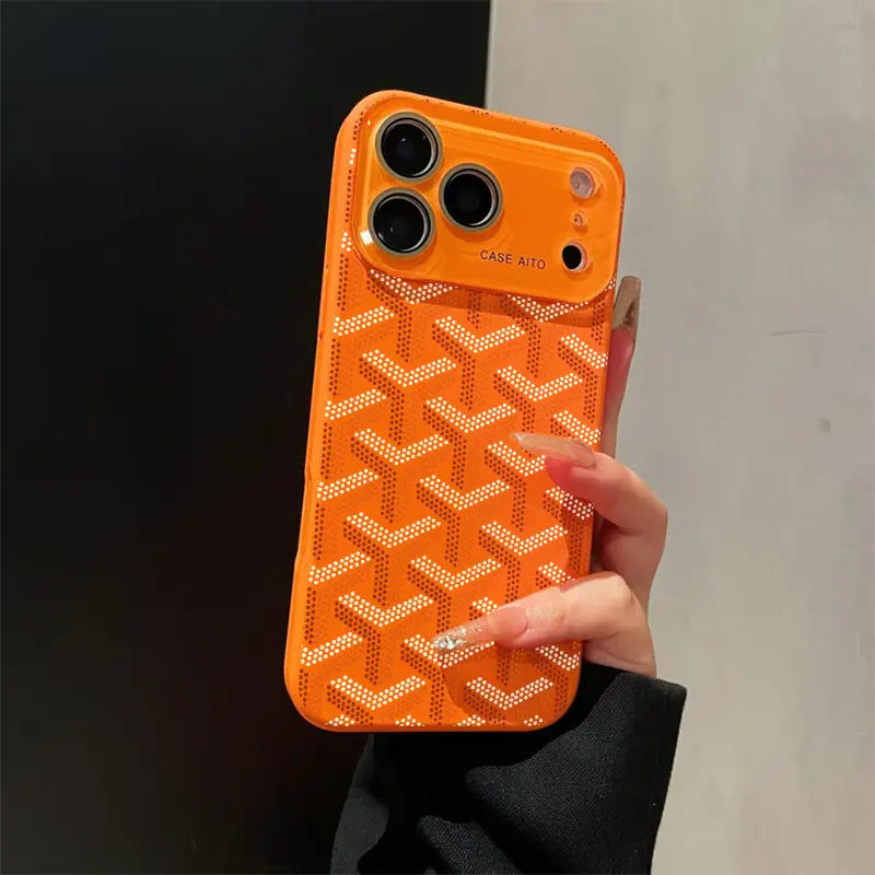 Y-Letter Monogram Pattern Phone Case Made from Scratch-Resistant Scratches & Damage Combining Premium Durability with a Stylish Functional Design Pocket-Friendly Profilefor Iphone 17 16 15 14 13 12