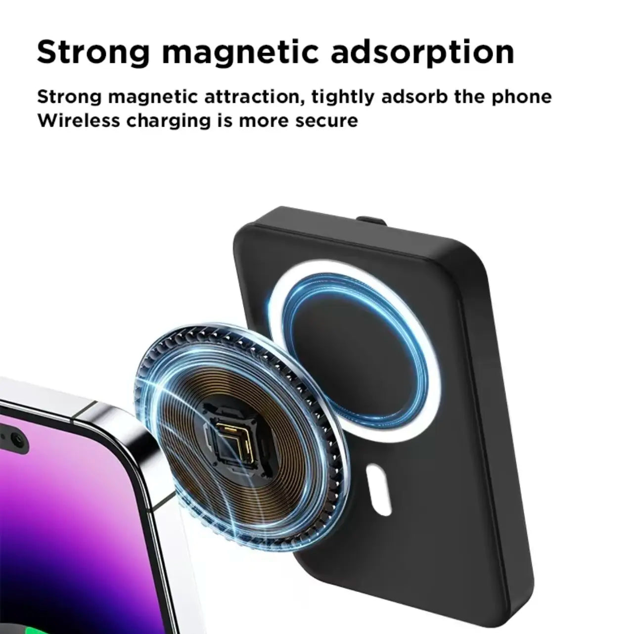 VIL Magnetic Wireless Power Bank, 10000Mah 22.5W PD Fast Charging, LED Display Stand, Mag-Safe Compatible Mobile Tech Accessories, High-Capacity Rechargeable Magnetic Phone Charger for Iphone 17 16 15 14 13 12 & Other Devices
