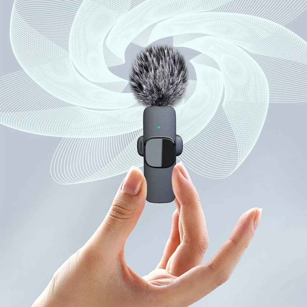 HITOZON 2.4G Wireless Lavalier Microphone for Smartphones - Android Plug-And-Play Lapel Mic, Omnidirectional Condenser for Video Recording, Podcasts, Multi-Device Audio Capture