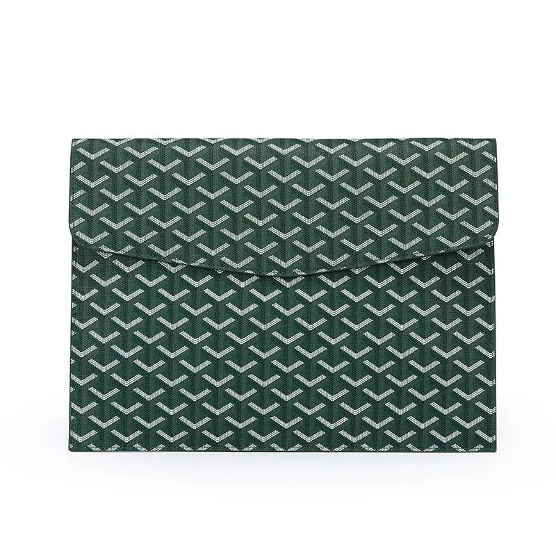 13 Inch Laptop Sleeve Padfolio Document Organizer Fits A4 Paper for Macbook Ipad Tablet Magnetic Closure Slim Scratch-Resistant for Office School Gift for Students Professionals Tiktokshopspringglowup