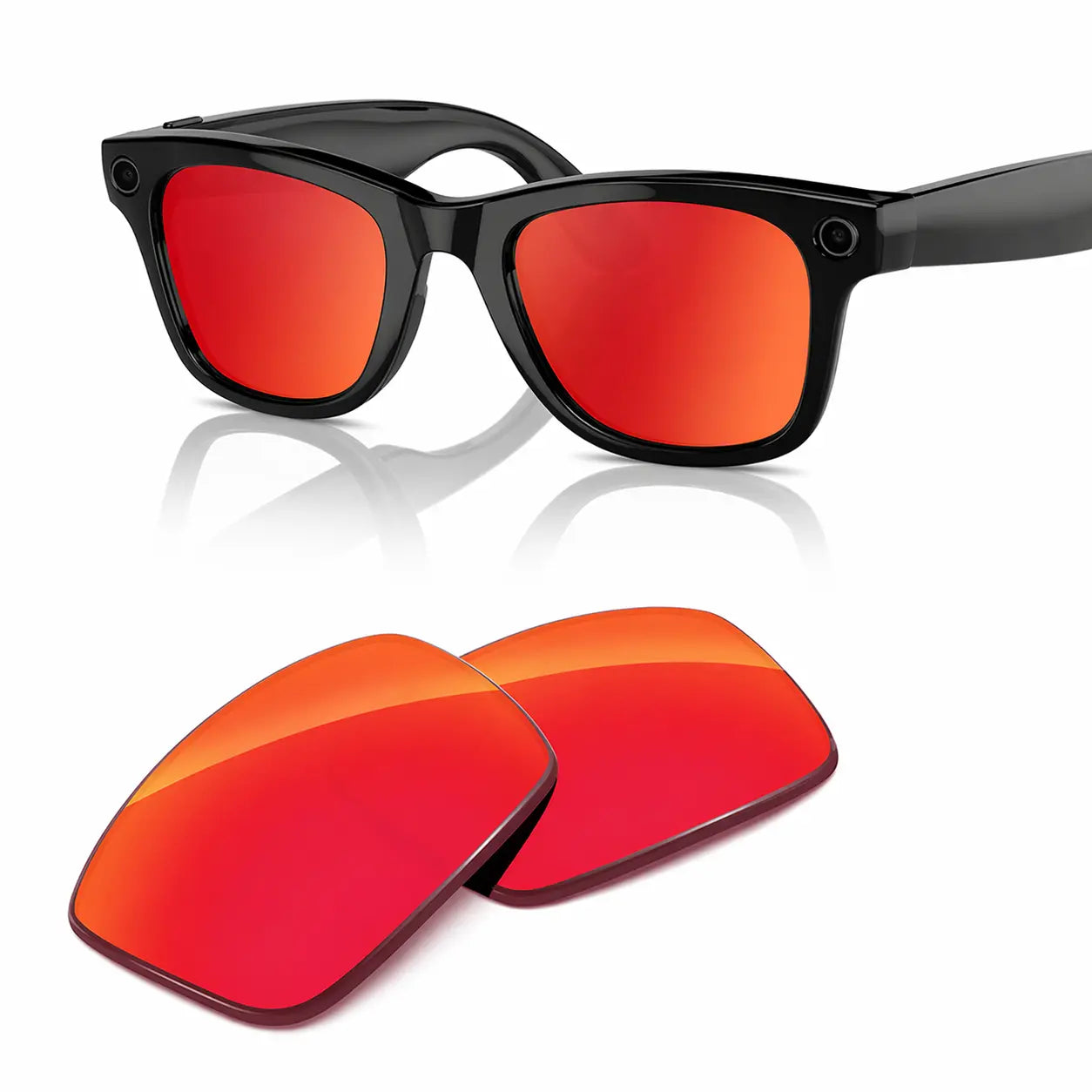 Replacement Lens for Ray-Ban Meta AI Wayfarer