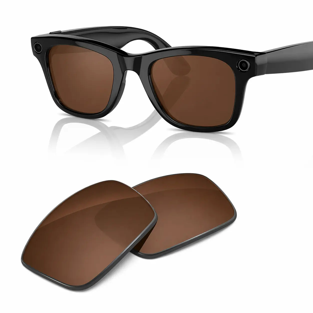 Replacement Lens for Ray-Ban Meta AI Wayfarer