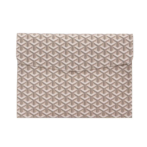 13 Inch Laptop Sleeve Padfolio Document Organizer Fits A4 Paper for Macbook Ipad Tablet Magnetic Closure Slim Scratch-Resistant for Office School Gift for Students Professionals Tiktokshopspringglowup