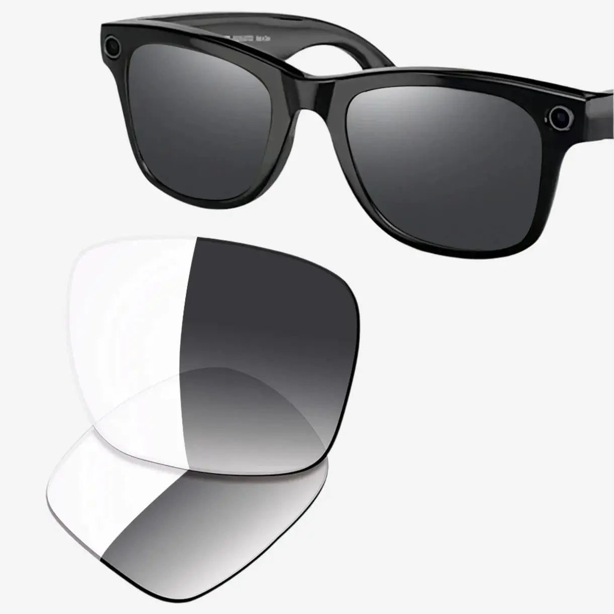 Replacement Lens for Ray-Ban Meta AI Wayfarer