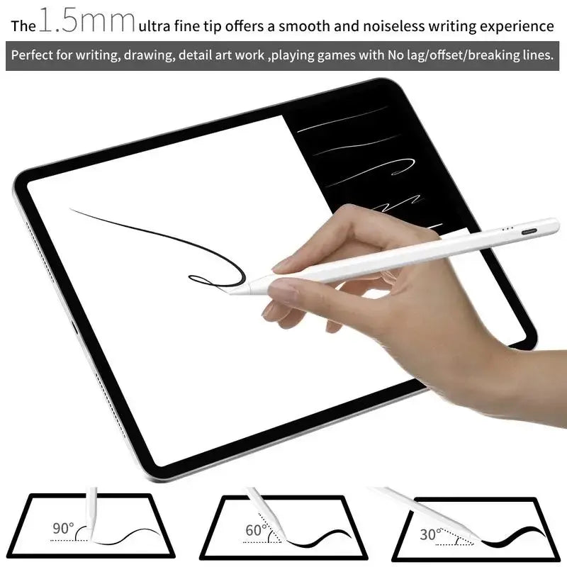 Pencil for Apple Ipad A16 11 and 10 Generation, Fast Charging Stylus for 2026-2018, for Ipad 11-6 Generation, Air 11-Inch/13-Inch M3/M2/5Th-3 Generation, Pro 13 "/11"/M4/12.9 ",Mini A17 Pro 7/6/5Th Palm Rejection Tilt Sensitivity Pen Tiktokshopholidayhaul
